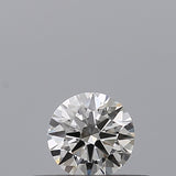 0.21 carat Round diamond F  VVS1 Excellent