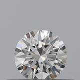 0.25 carat Round diamond G VVS2 Excellent