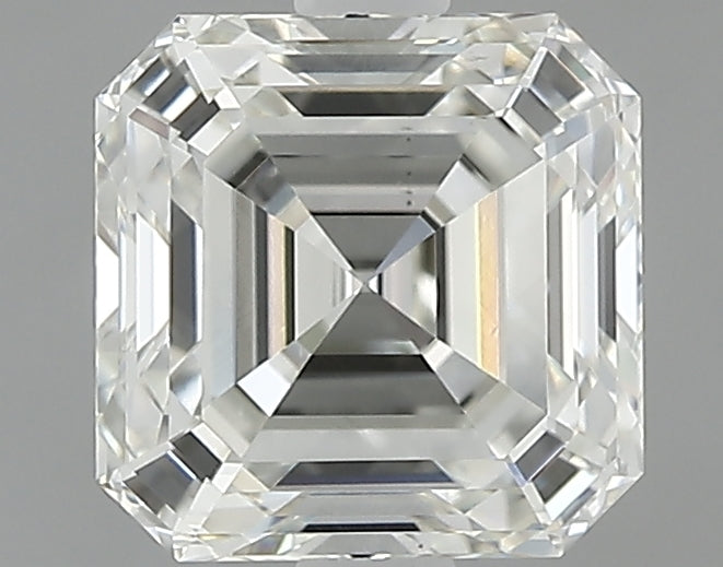 1.51 carat Asscher diamond J SI1 