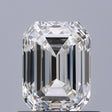 0.90 carat Emerald diamond E VVS2 VeryGood