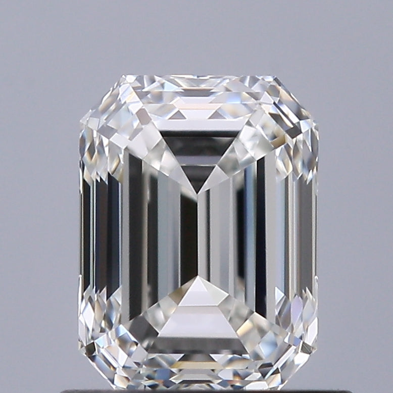0.90 carat Emerald diamond E VVS2 VeryGood