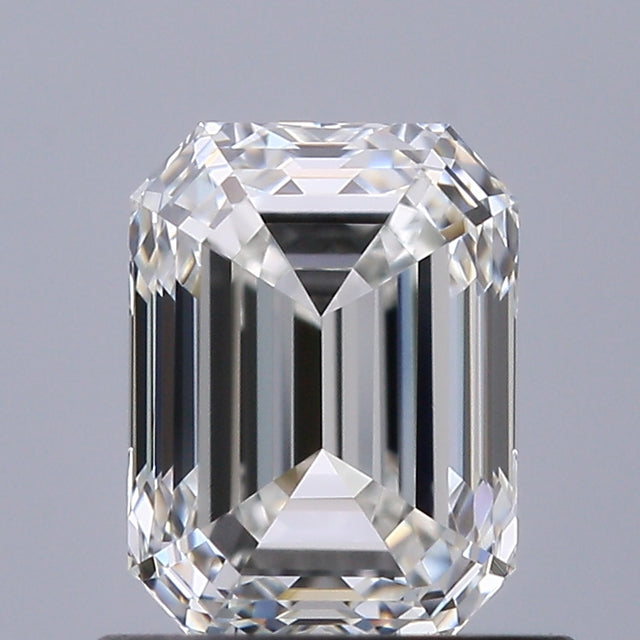0.90 carat Emerald diamond E VVS2 VeryGood