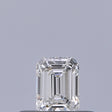0.23 carat Emerald diamond F IF 