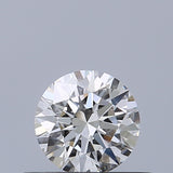 0.41 carat Round diamond F VVS1 Excellent