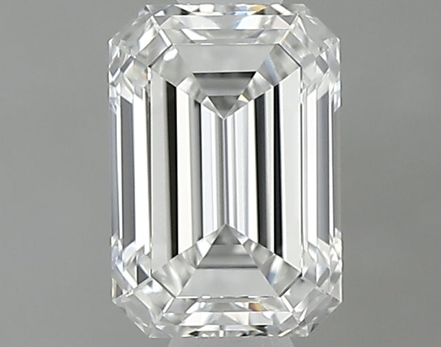 0.60 carat Emerald diamond E VVS2 