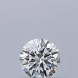 0.25 carat Round diamond E VVS2 Excellent