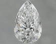 0.50 carat Pear diamond D VS2 