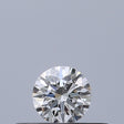0.19 carat Round diamond F VVS2 Excellent
