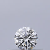 0.18 carat Round diamond F VVS2 Excellent