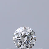 0.19 carat Round diamond E VS2 Excellent