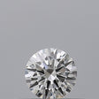 0.25 carat Round diamond E VVS2 Excellent