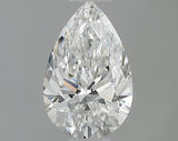 0.60 carat Pear diamond F VVS1 