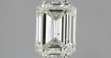 2.02 carat Emerald diamond J SI1 