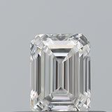 0.25 carat Emerald diamond E VVS1 
