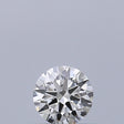 0.20 carat Round diamond E VVS1 Excellent