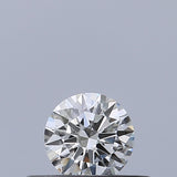 0.24 carat Round diamond F IF Excellent