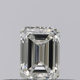 0.27 carat Emerald diamond D VVS2 