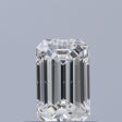 0.40 carat Emerald diamond E SI1 