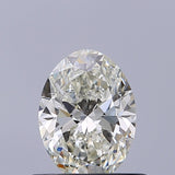 0.50 carat Oval diamond I VVS2 VeryGood