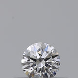 0.18 carat Round diamond D  VVS2 Excellent