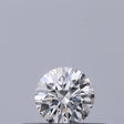 0.18 carat Round diamond E VVS1 Excellent
