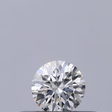 0.18 carat Round diamond E VVS1 Excellent