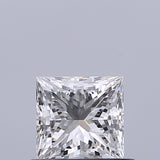 0.53 carat Princess diamond F VVS2 