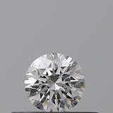 0.18 carat Round diamond E  VVS2 Excellent
