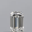 0.23 carat Emerald diamond F IF 