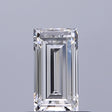 0.45 carat Baguette diamond E VVS1 
