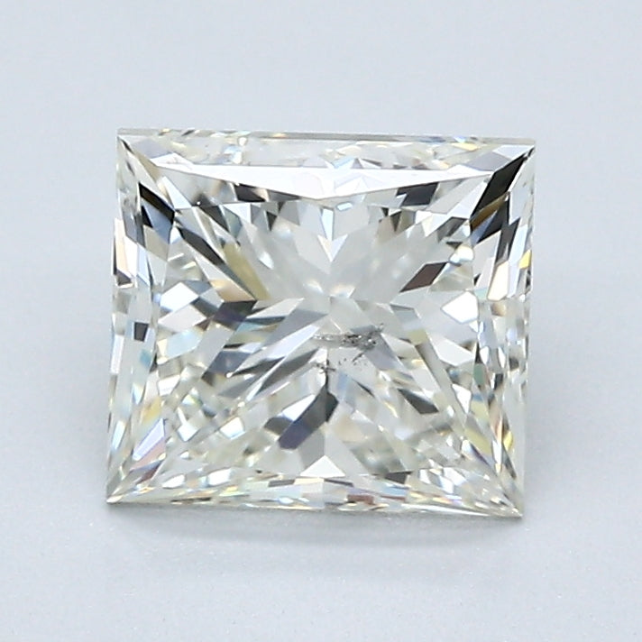 1.56 carat Princess diamond K  I1