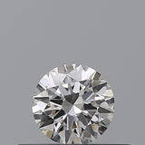 0.21 carat Round diamond F  IF Excellent