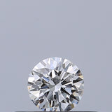 0.23 carat Round diamond F VVS1 Excellent