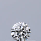 0.19 carat Round diamond E VVS2 Excellent