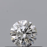 0.27 carat Round diamond F VVS1 Excellent