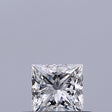 0.31 carat Princess diamond D VVS1 