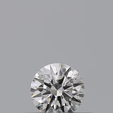 0.19 carat Round diamond H  IF Excellent