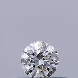 0.21 carat Round diamond F IF Excellent