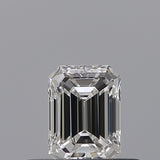 0.31 carat Emerald diamond E VVS2 