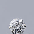0.18 carat Round diamond E IF Excellent