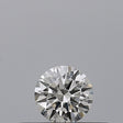 0.19 carat Round diamond G VVS1 Excellent