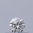 0.19 carat Round diamond E VVS1 Excellent