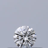 0.19 carat Round diamond E VVS1 Excellent