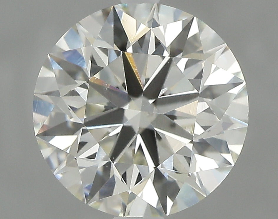 2.01 carat Round diamond J  VS2 Excellent