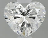 0.37 carat Heart diamond H VVS1 