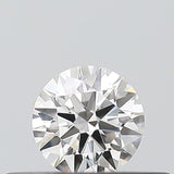 0.18 carat Round diamond E  VVS2 Excellent