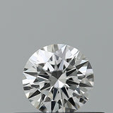 0.25 carat Round diamond E VVS2 Excellent