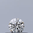 0.19 carat Round diamond F VVS1 Excellent