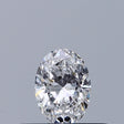 0.27 carat Oval diamond D VVS1 