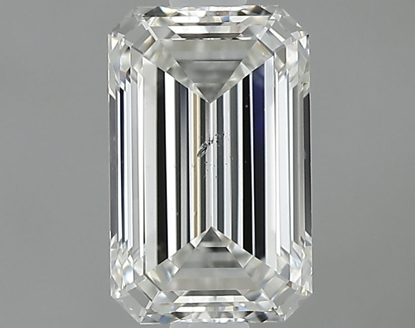 0.84 carat Emerald diamond G SI1 